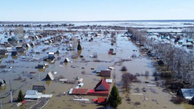 Photo of Over 14,700 residential houses remain flooded in Russia