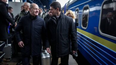 Photo of German chancellor arrives in Kiev on surprise visit — media