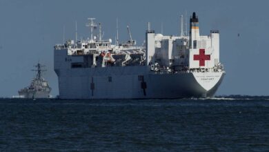 Photo of US sends hospital vessel to shores of Greenland, says President Trump